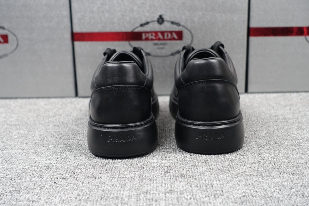 Pra-厚底板鞋 休閒鞋 黑色