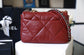 Chanel 19Bag-小號棗紅色