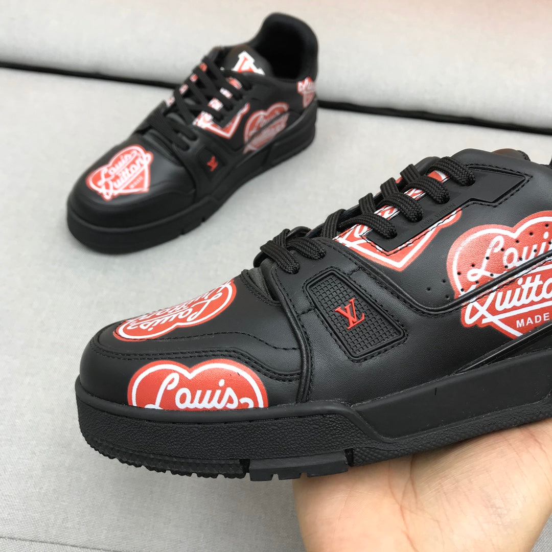 Lou-TRAINER 板鞋 休閒鞋 黑色