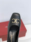 Salvatore Ferragamo鞋-菲拉格慕 經典Gancini扣 低跟鞋 黑