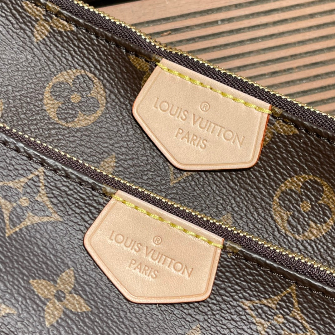 M44840 路L家-Multi Pochette Accessories 五合一麻將包 粉色