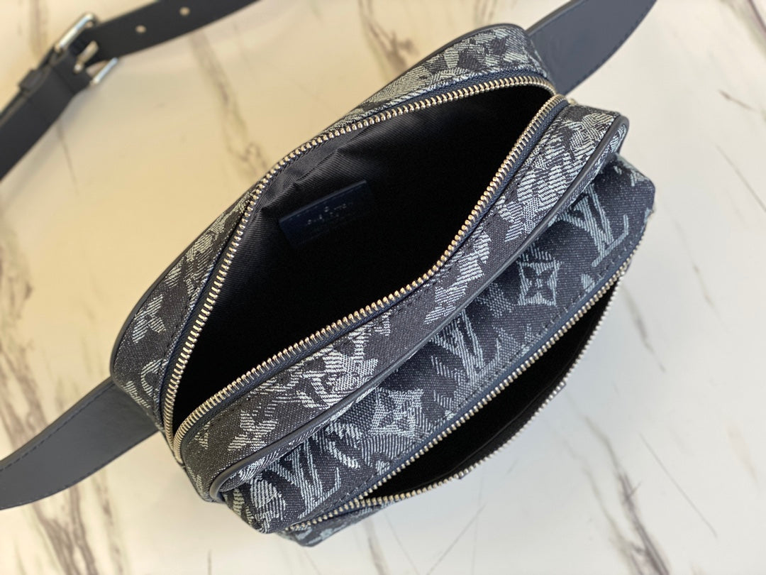 M57281 路L家-Outdoor 腰包 Monogram Tapestry 帆布