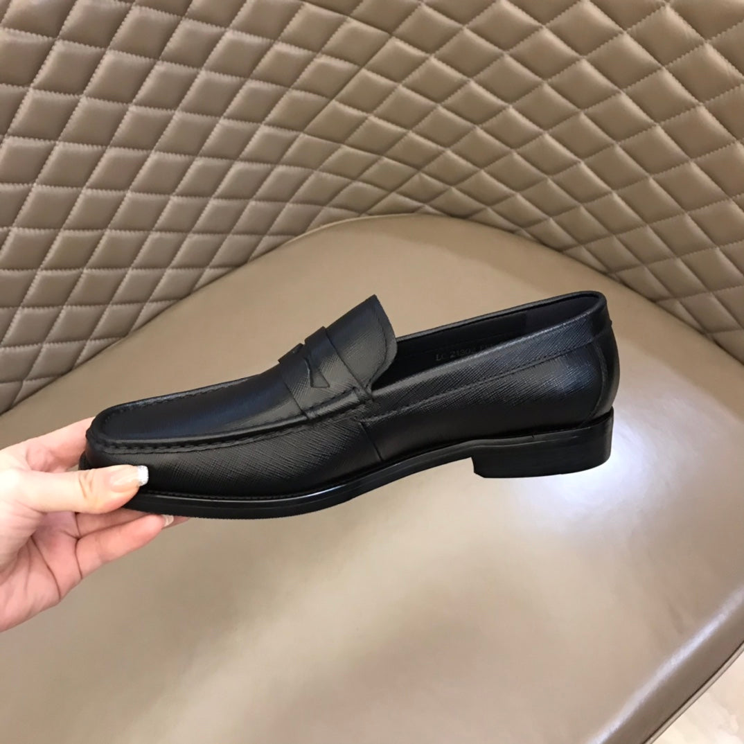 Sal-休閒皮鞋 霧面黑色