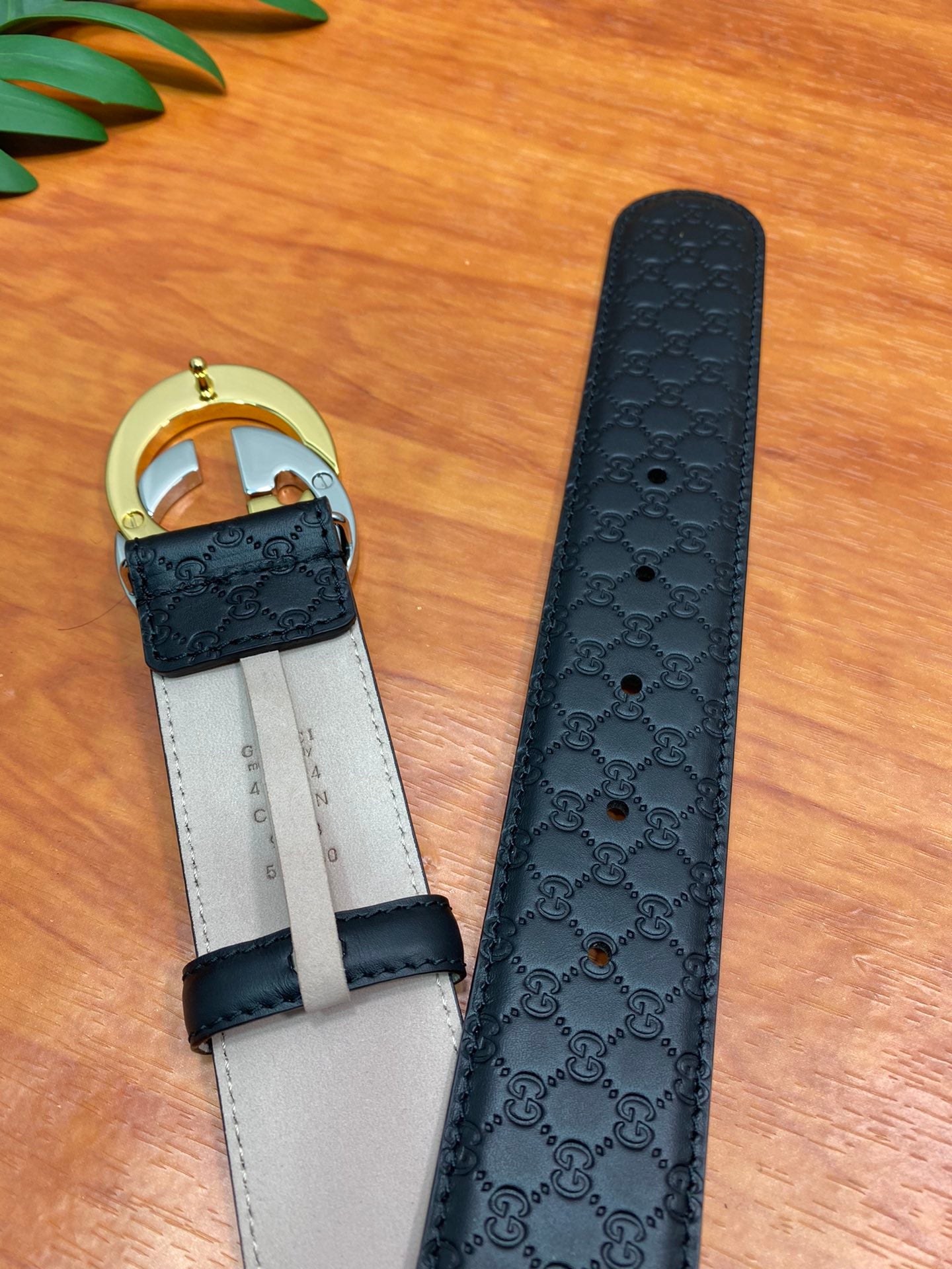 古G家-皮帶-3.8cm-男款