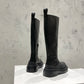B編織-22ss 拉鍊高筒靴（35-39，34.40-42可訂製）