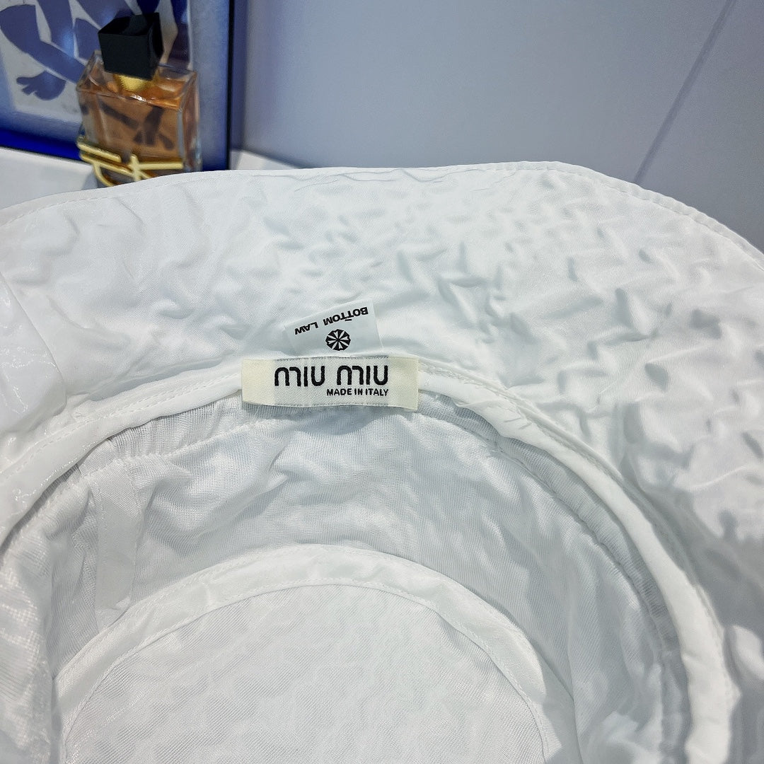 穆M家-皺褶面料漁夫帽 可隨意折疊 3色