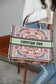 Dior Book Tote-小號36.5cm-多色花朵