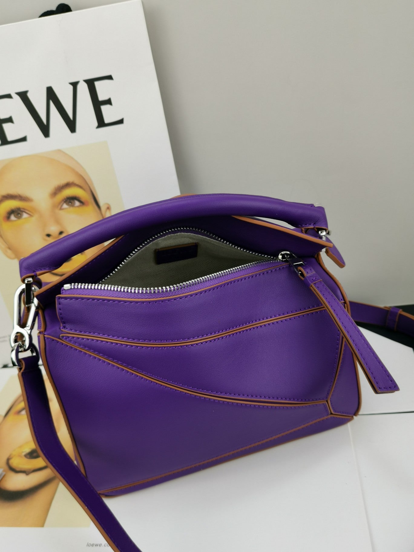 羅L威-Puzzle bag 小牛皮 小號