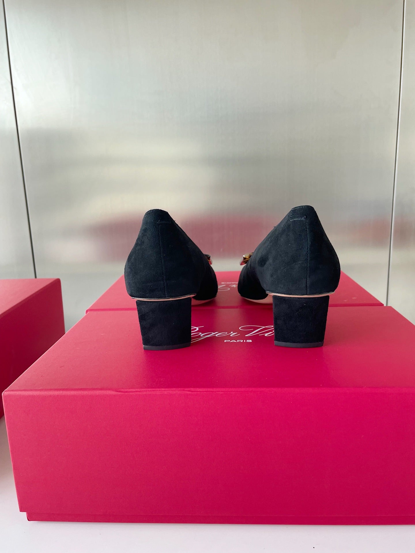 Roger Vivier Belle玳瑁扣方頭鞋