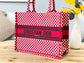 Dior Book Tote-小號36.5cm-刺繡波點