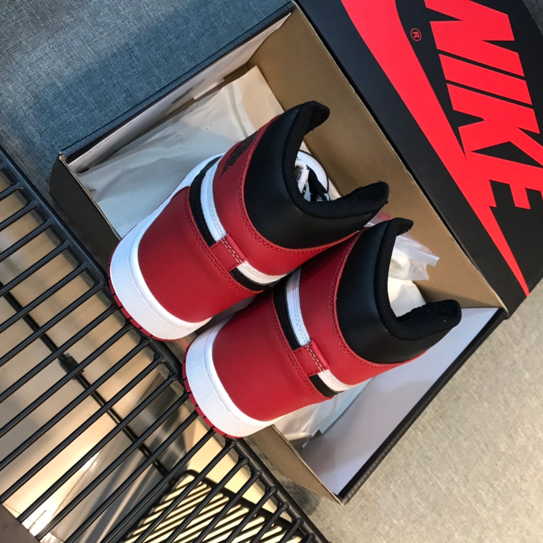 N1K-AJ1Mid 高筒板鞋 休閒鞋 黑紅色