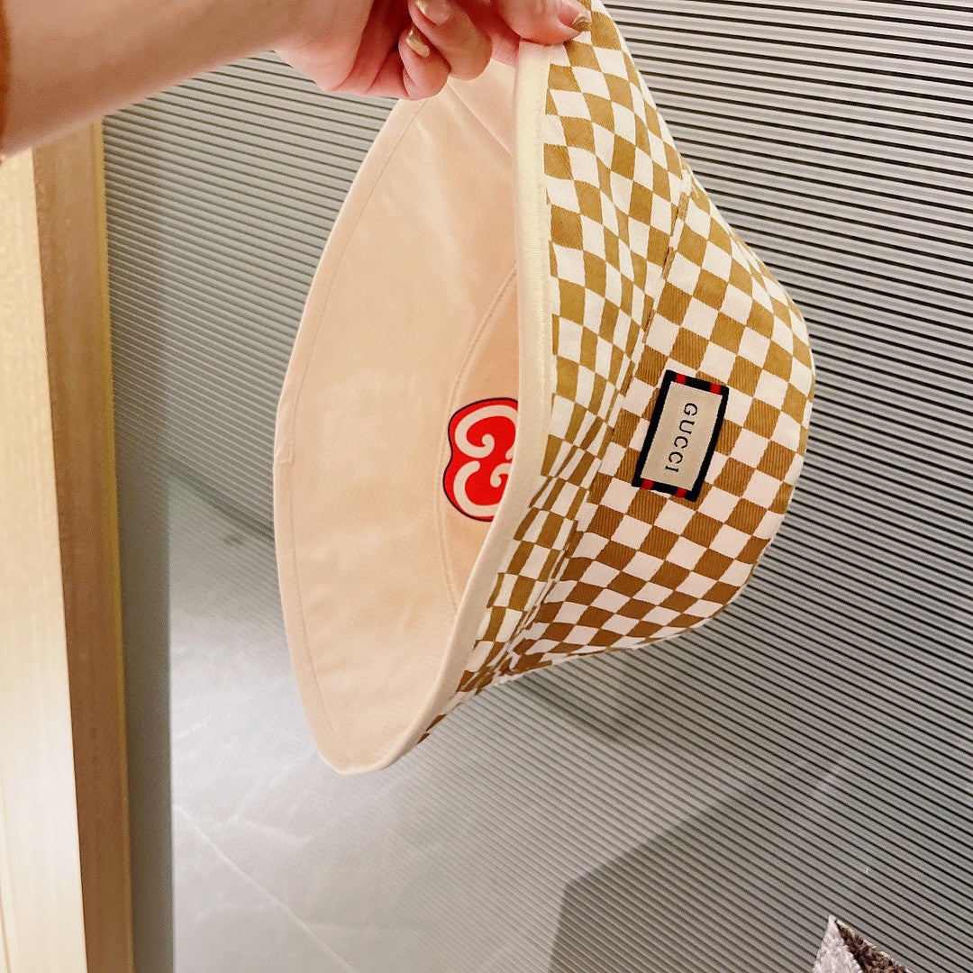古G家-新款百搭漁夫帽 雙面可戴