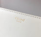 Celine TRIOMPHE 中號小牛皮-白色