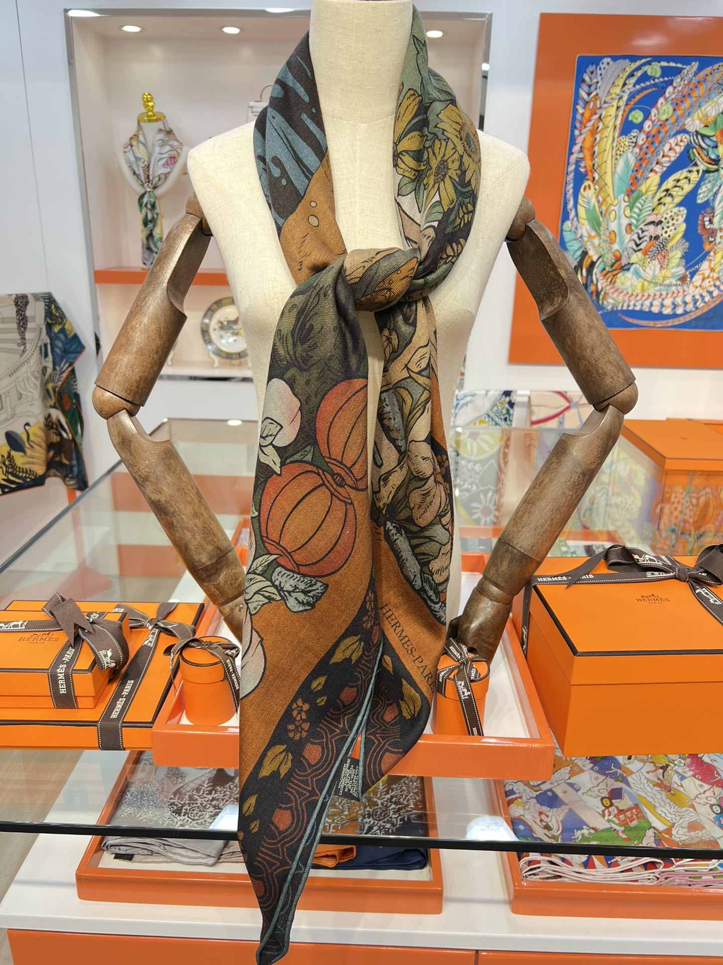 小愛款-雙面絲絨大方巾 140cm