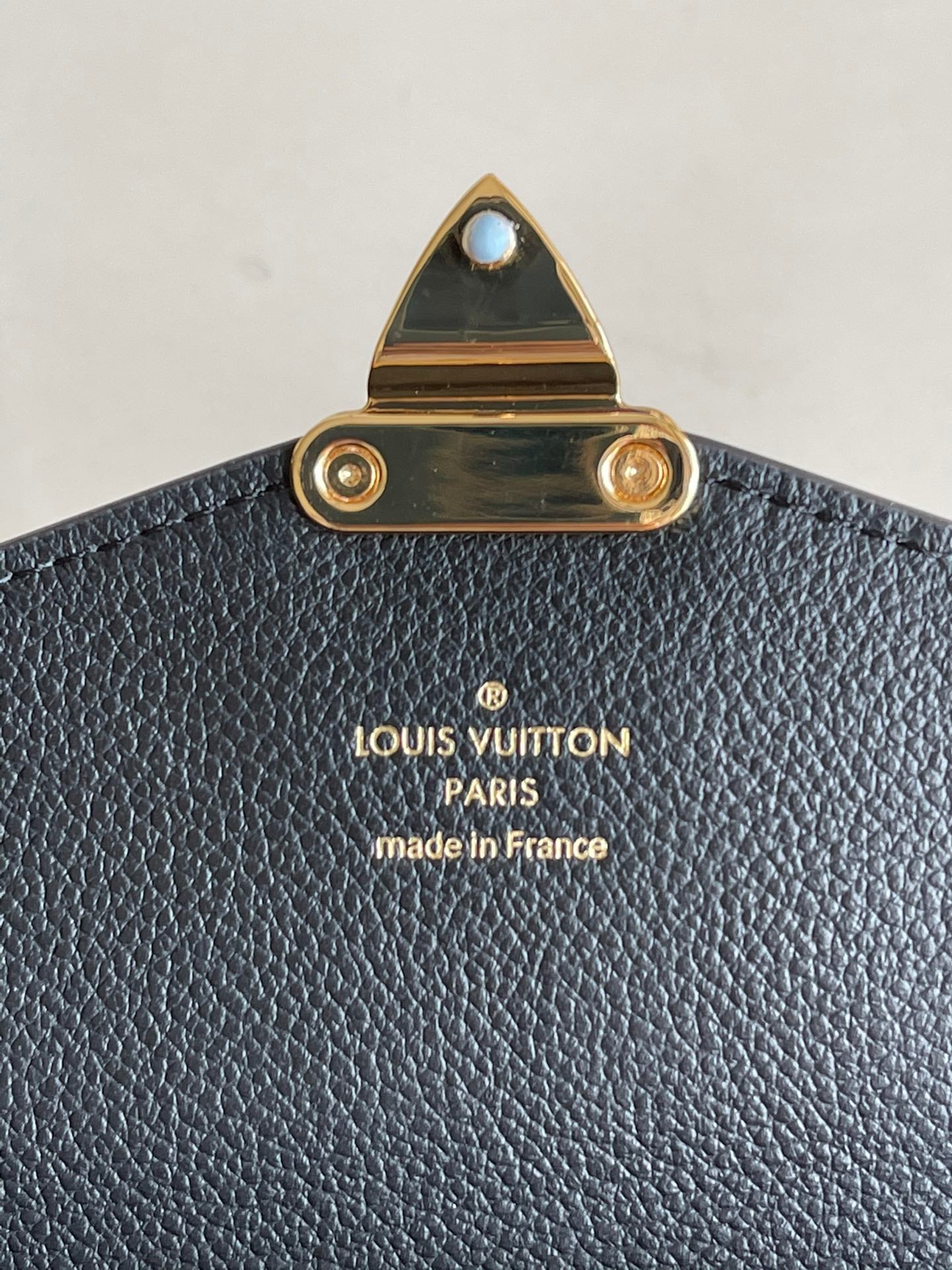 LV M58415 黑色老花 信封式Pallas錢夾