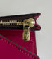 LV M62932 子紅色老花 Pallas 三折短夾