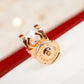 Cartier 牛角鑽石耳環-60分/一克拉
