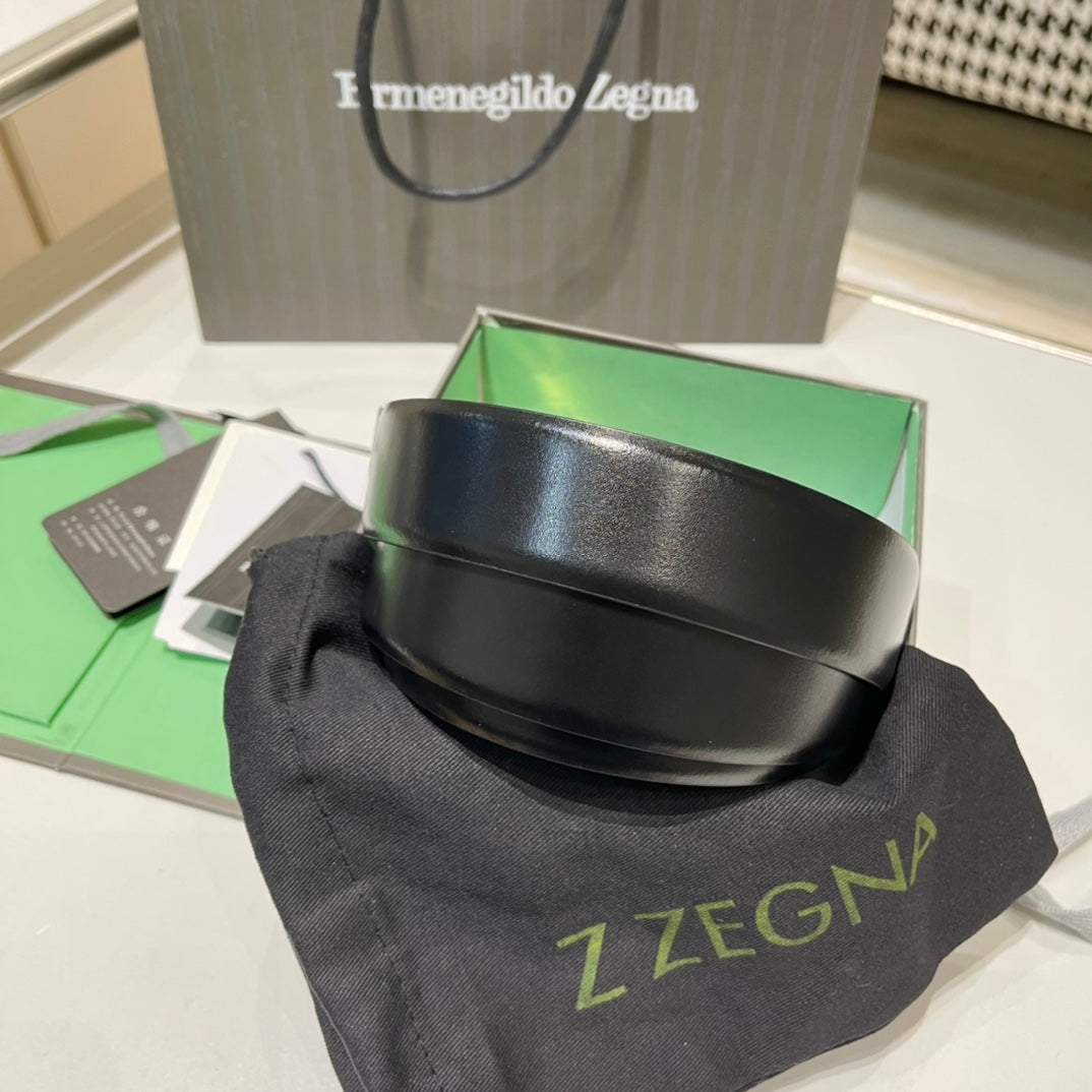 Ermenegildo Zegna-皮帶-3.5cm-男款