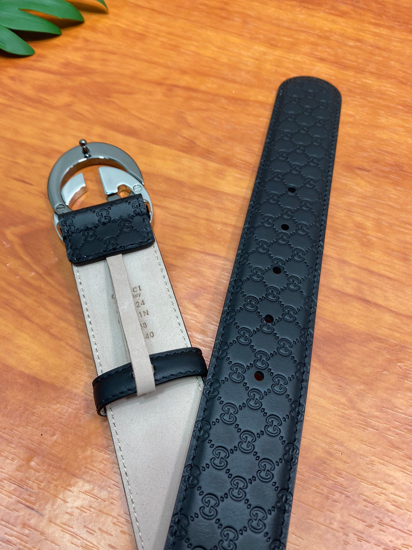 古G家-皮帶-3.8cm-男款