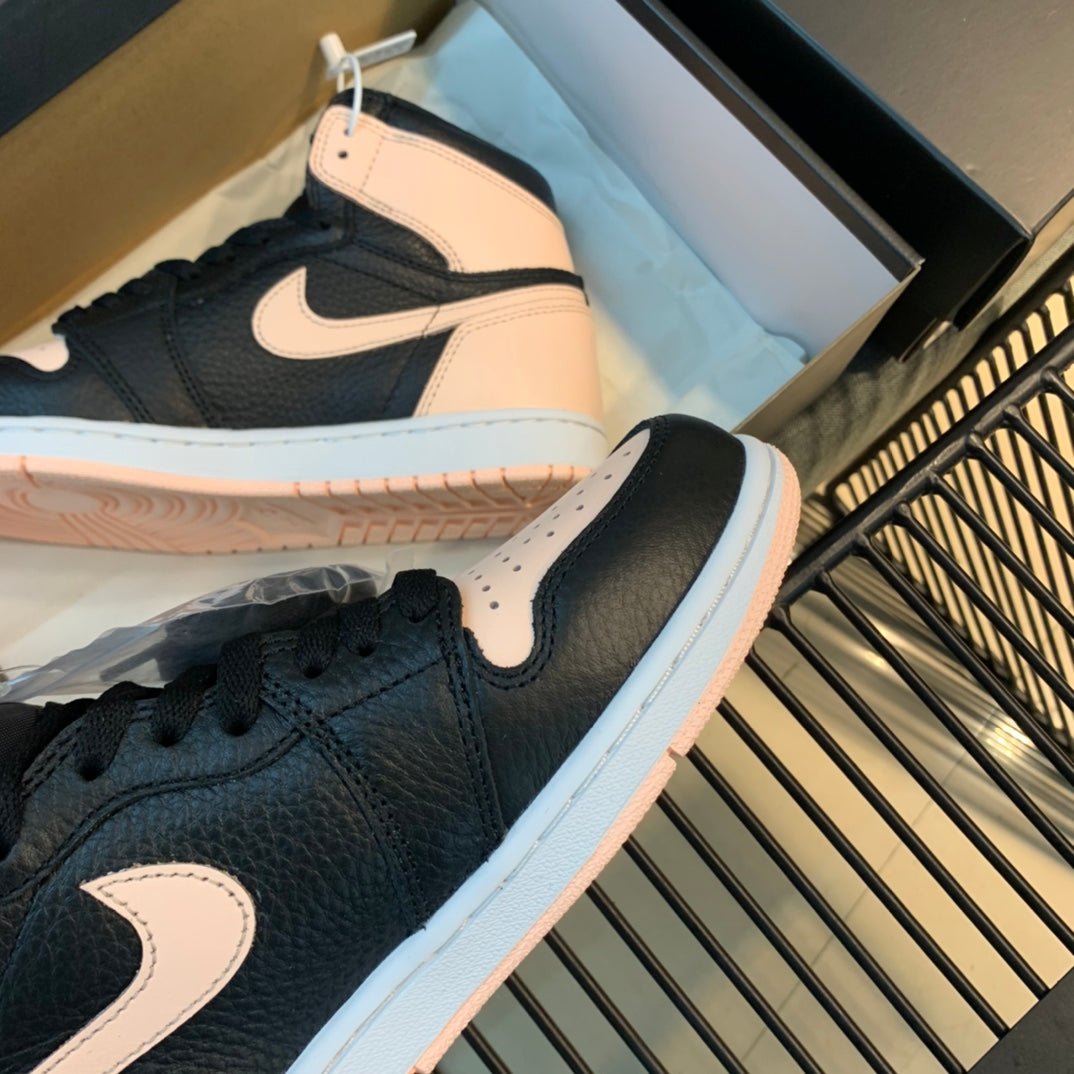 N1K-Air Jordan AJ1 高筒板鞋 休閒鞋 黑色