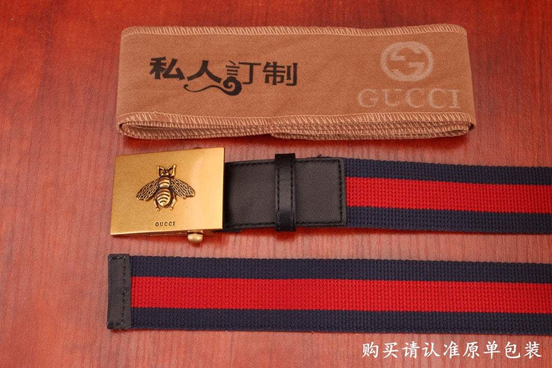 古G家-皮帶-3.8cm-男款