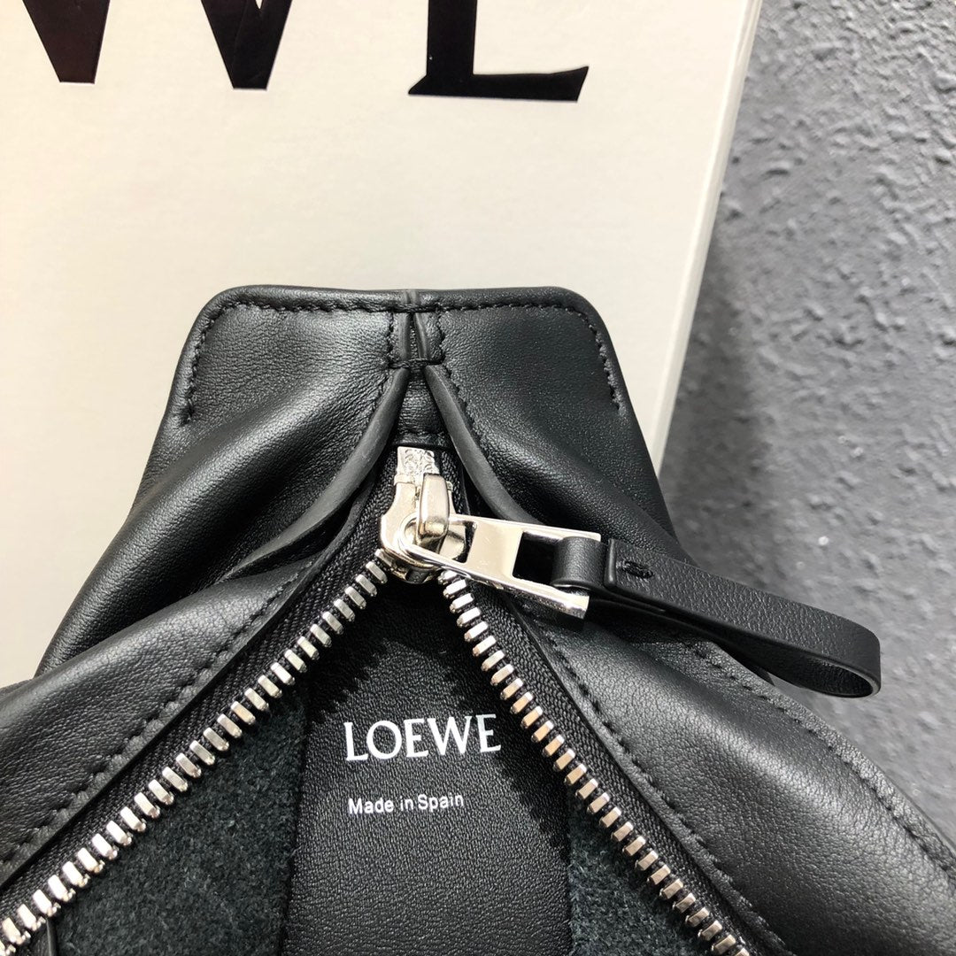 Loe-anton bag 肩背包 後背包 黑色