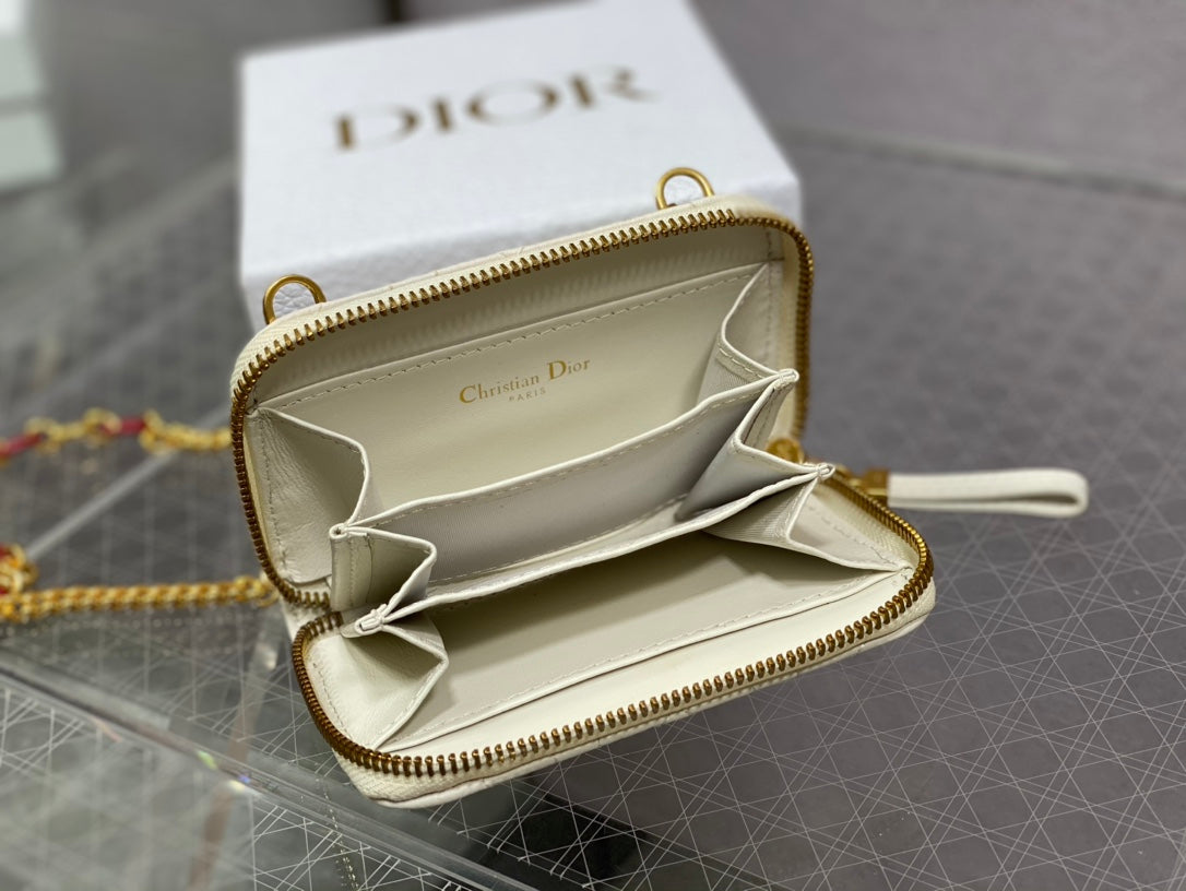 Dior-Caromini 菱格紋 鍊條包