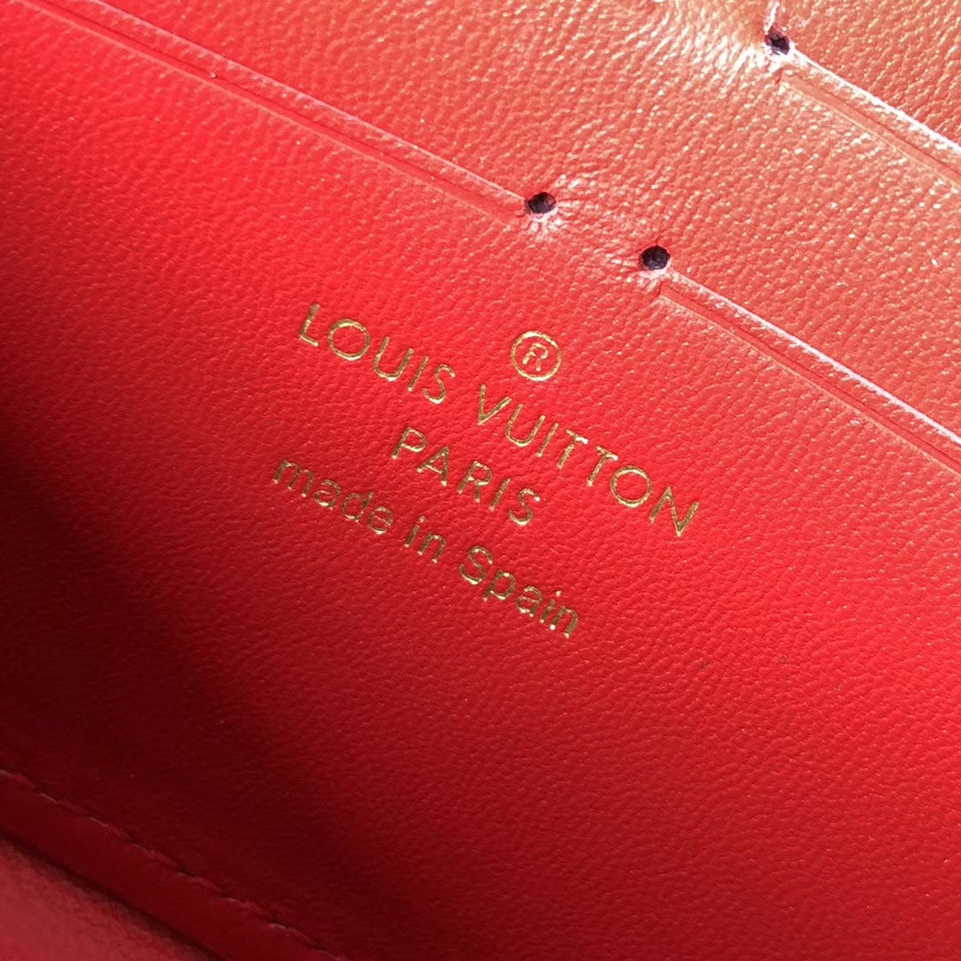 LV M64585 Flore 翻蓋長夾