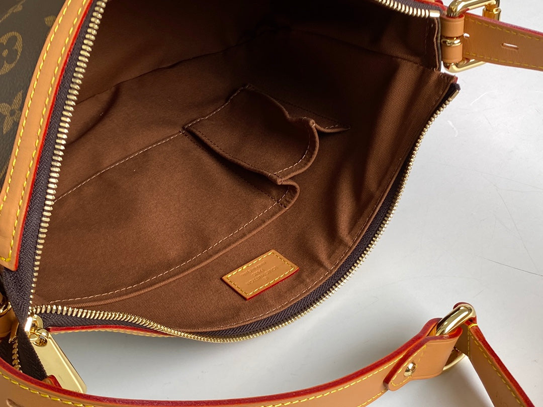 LV M40075 老花 Tulum 中古金豆手袋
