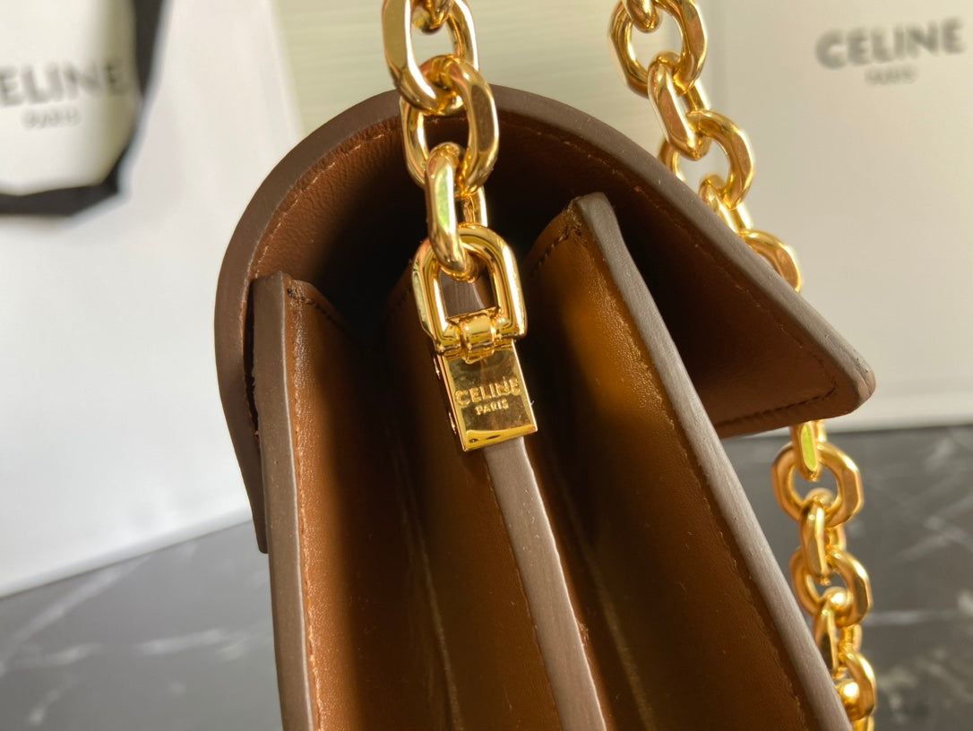 Celine Soft 16牛皮鏈條包