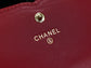 Chanel 復古CC荔枝牛皮-翻蓋中夾-復古五金
