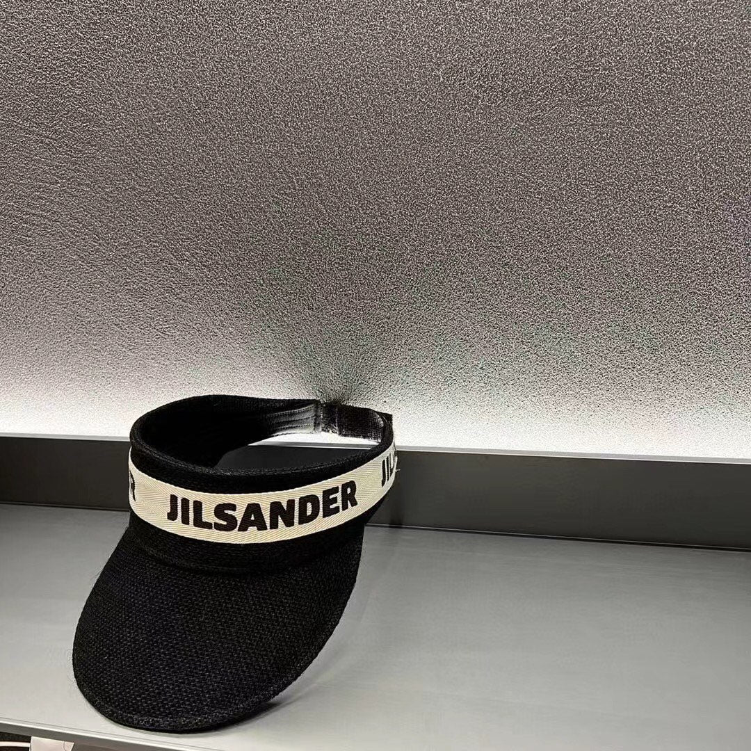 JIL SANDER 空頂遮陽帽