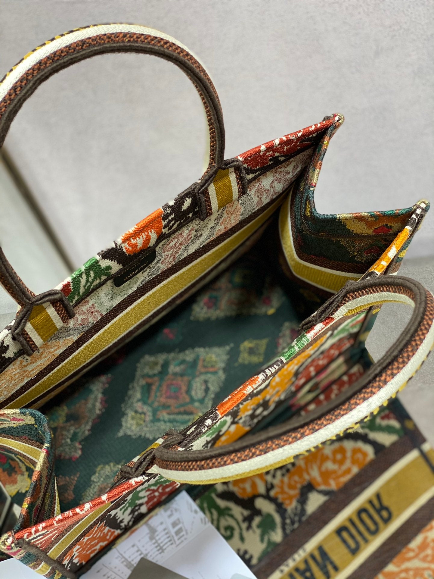 Dior Book Tote-小號36.5cm-安代花
