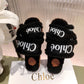 Chloe鞋-Chloe 羊羔毛 拖鞋