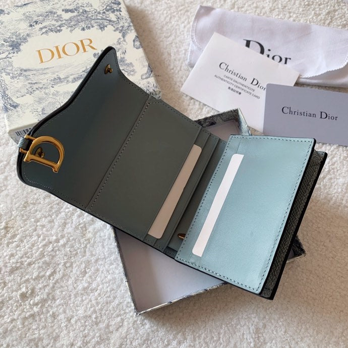 Dior Saddle 馬鞍三折短夾