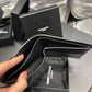 YSL 男士短款單隔層短夾