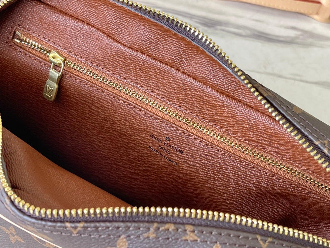 M51274 路L家-Vintage中古相機包 中號 男女同款