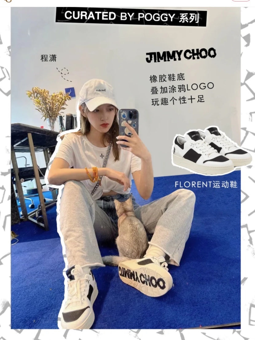 JC傑米-運動版鞋 聯名款 男女同款 上身圖