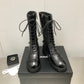 小香家-菱格紋羊皮繫帶靴（尺碼35-39，40、41訂製）