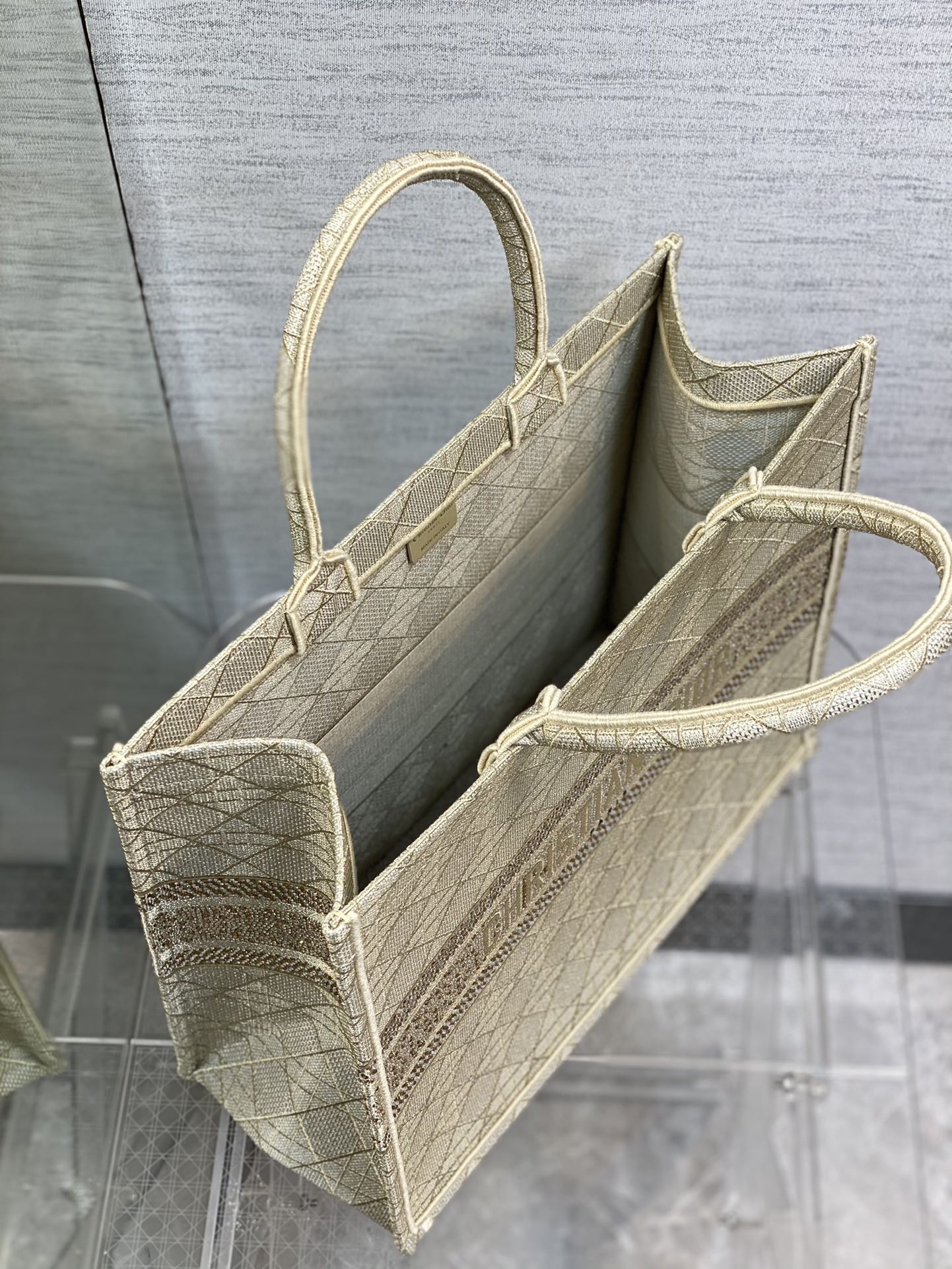 迪D家 Book Tote-大號41.5cm-刺繡
