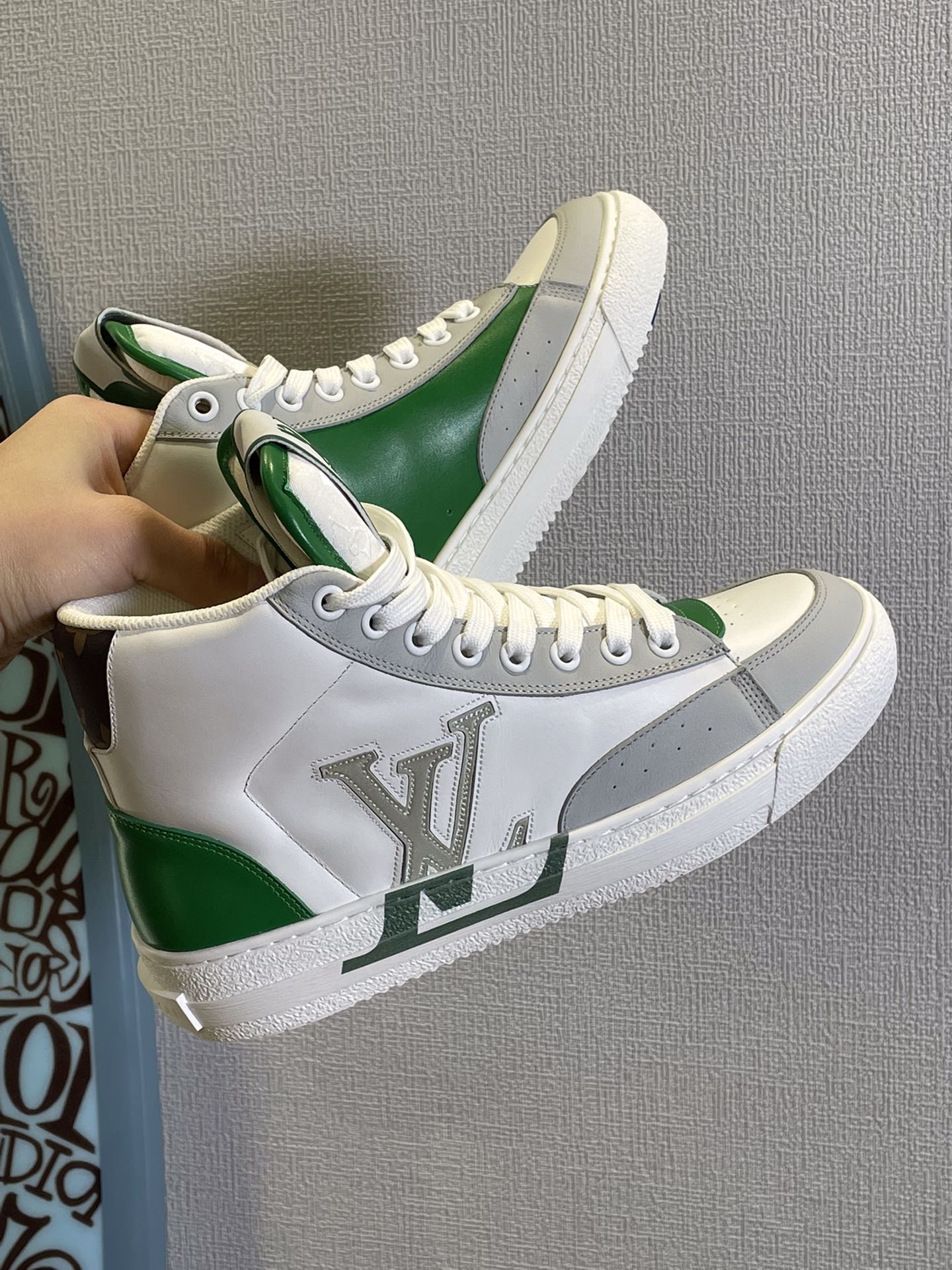 LV鞋-LV Trainer 高筒 休閒鞋