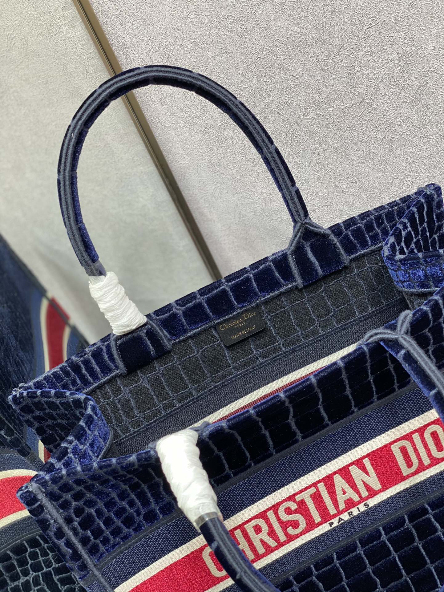 Dior Book Tote-小號36.5cm-鱷魚紋