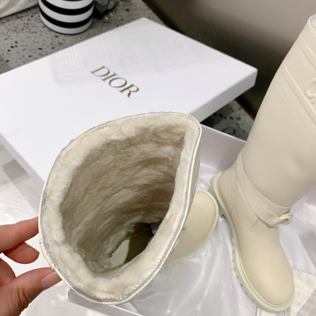 迪D家-2022秋冬新款 牛皮長筒靴