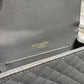 YSL 新品短夾 藍灰色金扣
