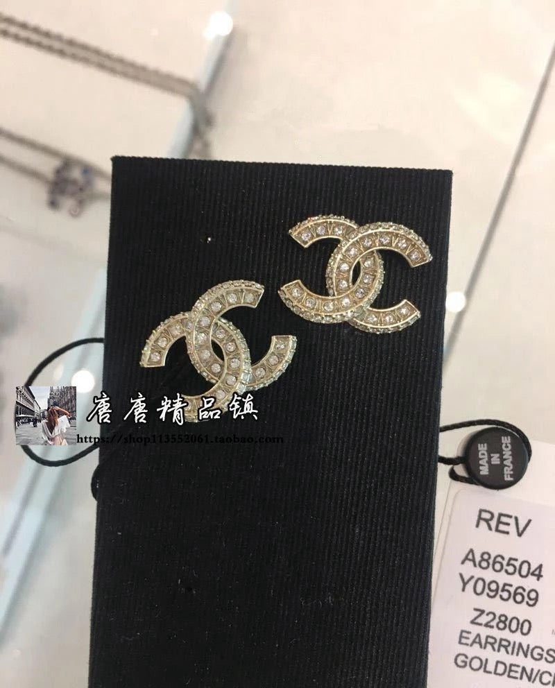 小香家-耳環-金色
