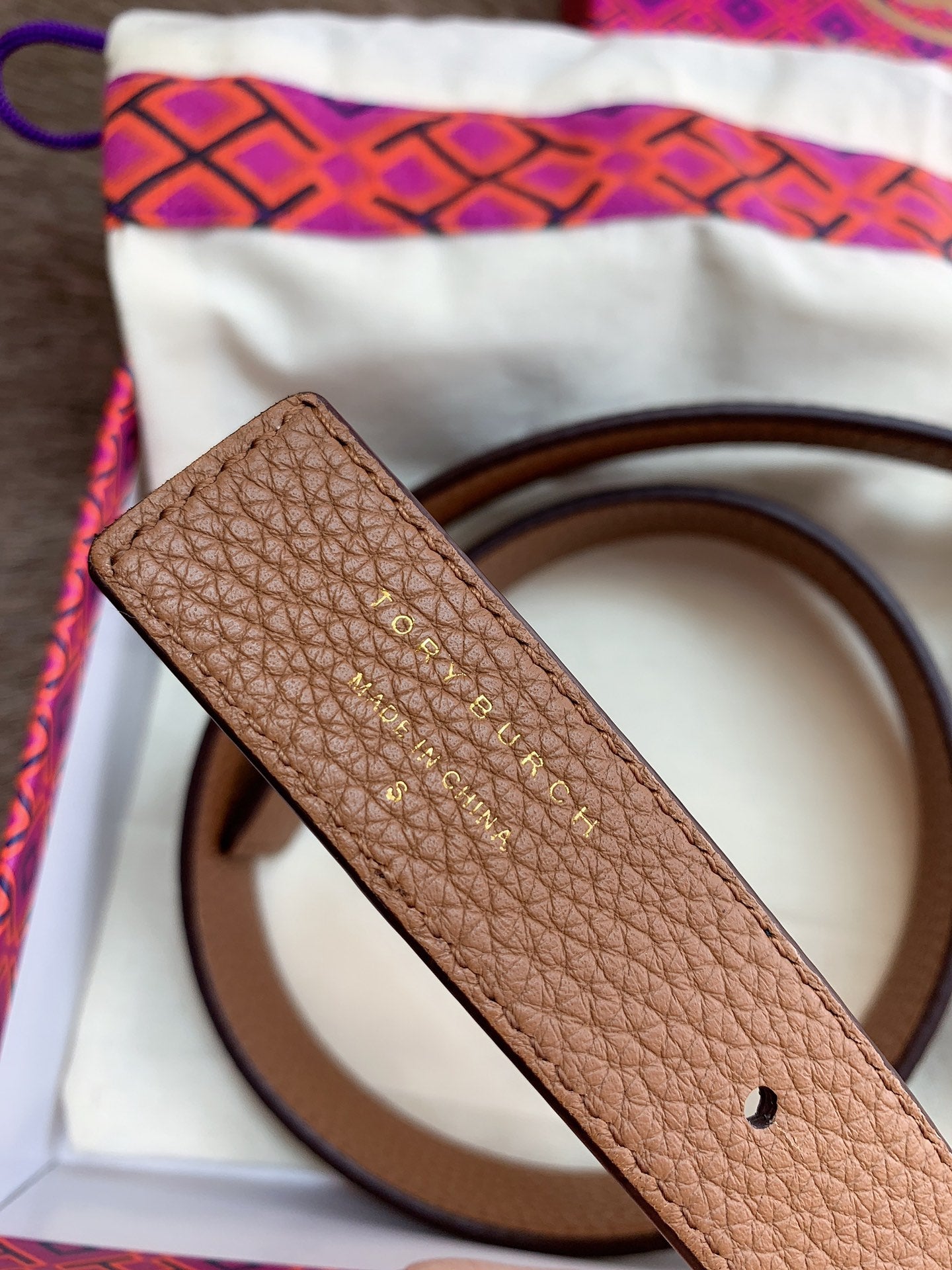 TORY BURCH-皮帶-2.5cm