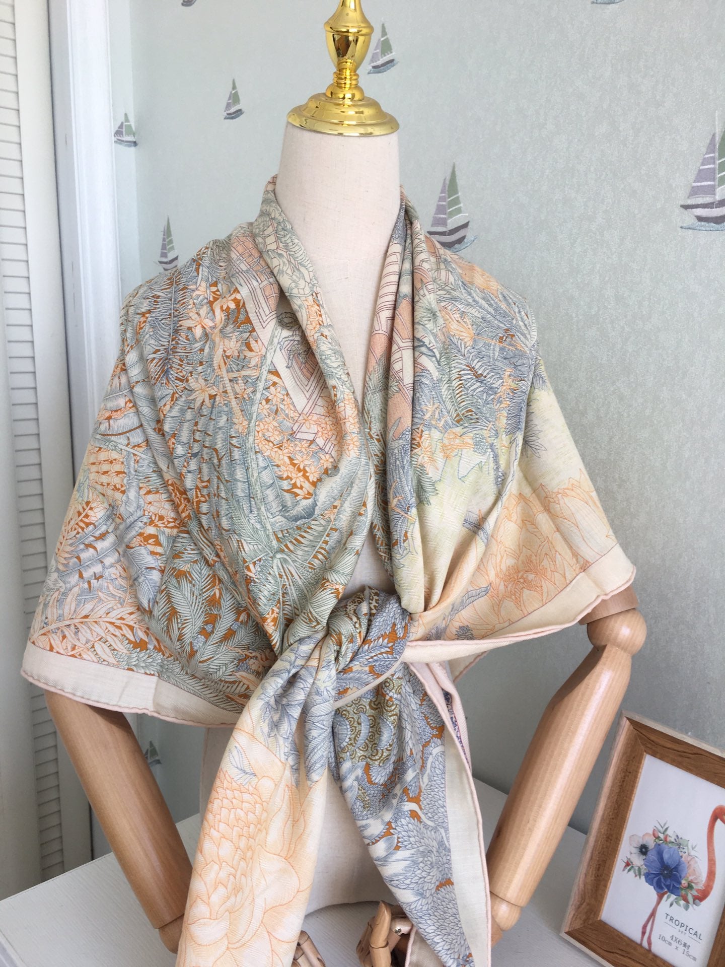 小愛款-140雙面絲絨方巾