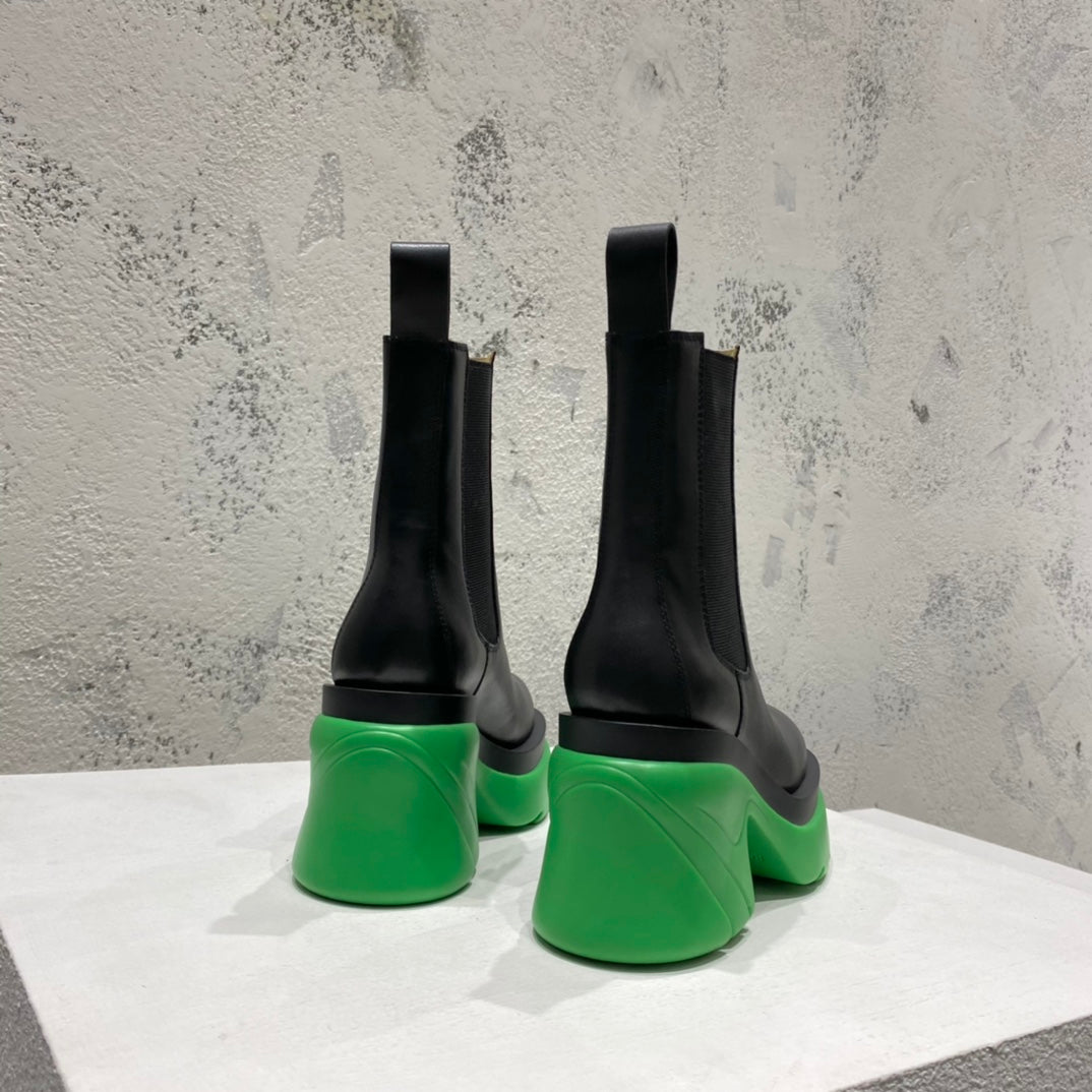B編織-22ss 厚底中筒靴（35-39，40-41可訂製）
