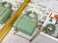 Dior-Mini Lady Dior手袋-三格黛妃-17cm-牛油果綠金扣