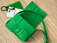 B編織-羊皮方格 Mini cassette Bag 迷你編織包 12x8x4cm